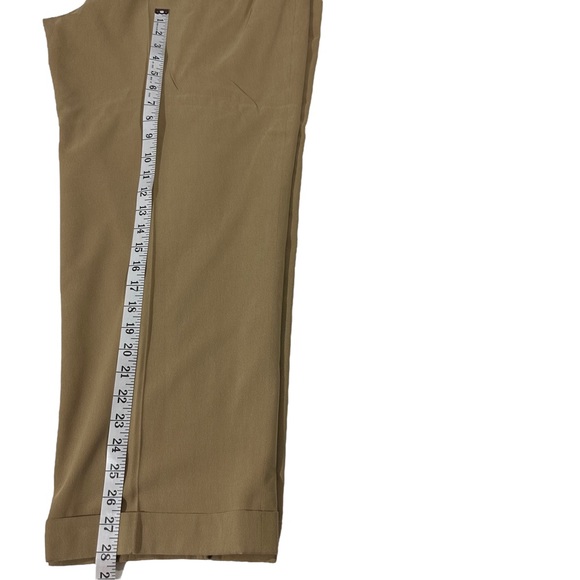 Brioni Cannes Italy Made Tan 100% Wool Pleated Cuffed Suit Dress Pants Sz 42x29 - Picture 11 of 11